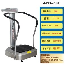 덜덜이 운동기구 진동 음파운동기 전신 머신, 업그레이드 버전 가정용 은색 500W, 기본 모델명/품번