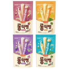 아이배냇 롱떡뻥 4종세트, 1세트, 120g, 롱떡뻥(자색고구마+단호박+시금치+블루베리)