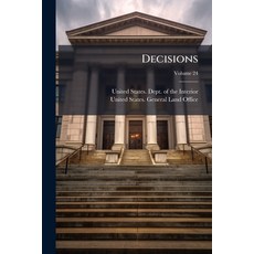 (영문도서)Decisions; Volume 24 Paperback, Nabu Press, English, 9781274498366