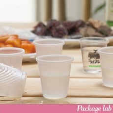패키지랩/PS 2온스 반투명컵/소주컵/시음컵/삽목화/58ml/[53파이/100개], 1개, 58ml