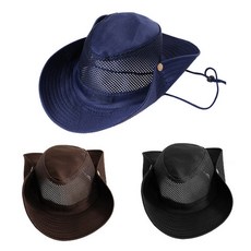 1+1 에어 매쉬 벙거지 모자 여름 시원한 등산모자, 네이비+네이비