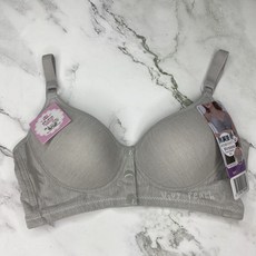Vivy peach 無鋼圈前扣式集中包覆麻花設計透氣立體罩杯內衣