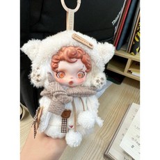 인형옷 드레스 스커트 귀여운인형옷 인형옷세트 아이돌인형 애착인형 꾸미기, 오트밀 코코아 세트