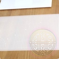 반투명 커팅매트 A3 빠른배송 컷팅매트 책상패드 반투명컷팅매트, 핑크