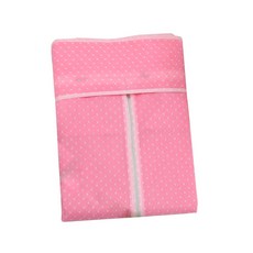 居家cheaper 鐵架衣櫥專用防塵布套 122x45x175/210公分 衣櫥套 防塵套, 1個, 常規高度175cm 圓點粉