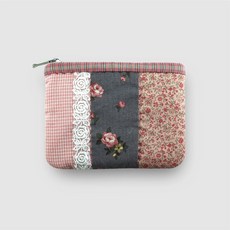 루비다이야 지갑 만들기 퀼트 DIY 패키지, 1개, 637.미뉴엣S핑크