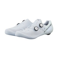 Shimano S-PHYRE SH-RC903 公路競賽旗艦 車鞋, 白色, 42號