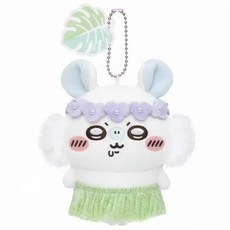 먼작귀친구들 하와이 훌라시리즈 인형 키링 가방장식 펜던트 선물, 1개, 모몽가, 10cm