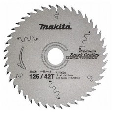 마끼다 원형톱날 목공용팁쏘 A-50500 5인치 125mm 1.4T 42날 목공톱날, 1개