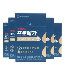 프로메가 식물성 알티지 오메가3 듀얼, 60정, 5개