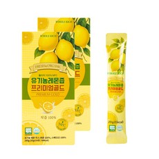 홀리치 리얼착즙 NFC 유기농 레몬즙 프리미엄 골드, 28개, 20g