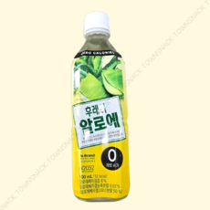노브랜드 프레쉬 알로에 제로음료, 4개, 500ml