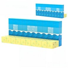 이탈리안 브레인롯 자석블럭 퉁퉁퉁사후르 트랄라레로 트랄랄라 자석 블록 굿즈, C. 바다 블럭 60개, 1개