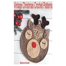 (영문도서) Vintage Christmas Crochet Patterns Paperback, Independently Published, English, 9798847839082