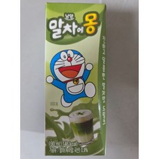 남양유업 말차에몽 우유, 190ml, 4개