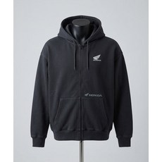 혼다 hondaxphyps Pigment Hoodie Zip-Up Navy, S