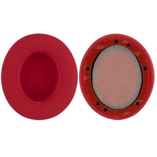 適用 Beats Studio 2 Studio 3 涼感耳機罩 B0500 B0501 錄音師 冰涼凝膠 一對裝, 紅色(一對), 1個