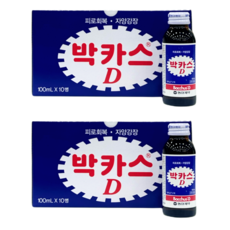 동아제약 박카스D 약국용 피로회복 자양강장 드링크 100ml 20병, 20