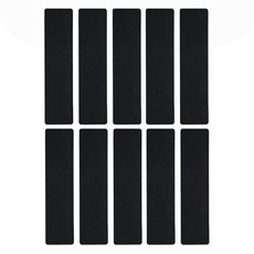 바이빈 야외 실내 초강력 미끄럼방지 스티커, 블랙, 10개