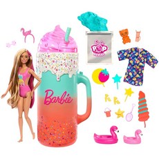 Barbie Pop Reveal 인형 액세서리 Rise Surprise 과일 시리즈 선물 세트 향이 나는 인형 스퀴즈 향이 나는 펫 색이 변한다 성형 가능한 모래 등도 있다 15가