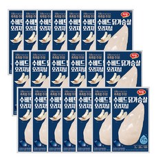 하림 수비드닭가슴살 오리지널 100g, 20개