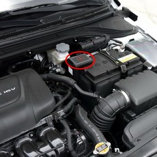 현대 엘란트라 AD 2017 양극 배터리 단자 커버 OEM 91971-F2100