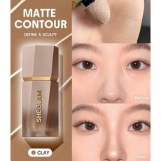 SHEGLAM 柔霧液體修容液 網紅Youtuber推薦 自然修容 慕斯質地, Clay（現貨）