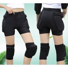 노인 엉덩이 보호대 낙상방지 쿠션 패드 어르신 꼬리뼈 보호 바지 보호대, 013 블루 엉덩이 보호대, S