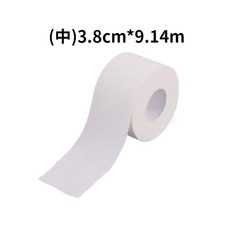 運動白貼 皮膚膜 運動貼布, 1個, (中)3.8cm*9.14m