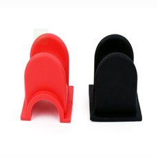 엘피스디자인 낚시대 홀더 낚시받침, 레드 곡선형 타입