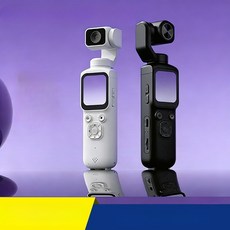 액션 캠 바디 미니 초소형 브이로그 4K 모션 얼굴 추적 카메라, 화이트 세트 카메라+32G+스탠드, 단일 모델