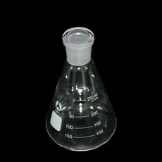 三角燒瓶 250ml 24# 高溫玻璃 實驗燒杯, 1個, 50ml 24#不含賽