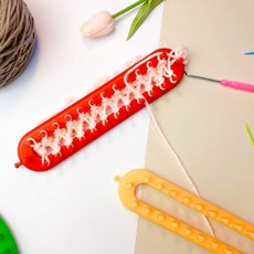 [야화] 니팅룸 DIY 뜨개질 뜨개용품 키트, 원형14cm, 1개