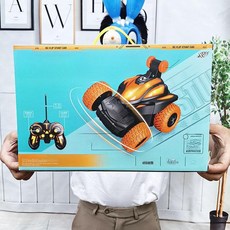 RC카 원격 제어 자동차 360도 덤블링 스턴트 회전, 1개, 컬러