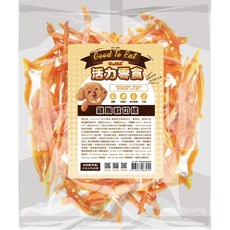 GooToe 活力零食 雞肉 犬零食 狗點心, 315ml, 1個, 烘烤雞胸軟切條