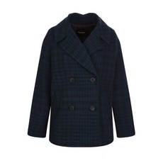 팜스프링스 여성 체크패턴 디자인코트 SWCL224676