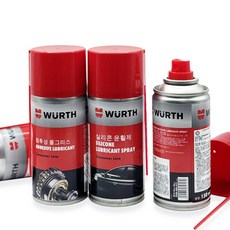 뷔르트 실리콘 스프레이 + 침투성 물구리스 스프레이 150ml 방청 윤활제