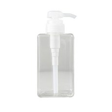 라라밤 투명 모던 디스펜서 450ml, 2개, 투명 액체형