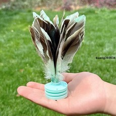 彩色毽子兒童小學生運動專用毽子：耐用、易攜帶、色彩鮮豔，促進腿部肌肉發展, 1個, 【高彈耐踢】彩虹雞毛毽*3,【高彈五彩】耐踢無異味*