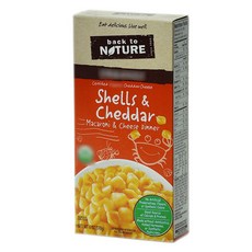 백투네이쳐 마카로니 & 치즈 디너 쉘 & 체다, 170g, 1개
