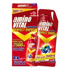 아미노바이탈 2500mg 아미노샷 에너지젤 파워젤, 45g, 4개 45g, 4개