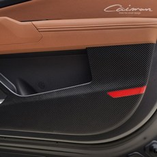 차량용품 블랙카본 디 올뉴 스포티지NQ5 도어커버(호환 상품)