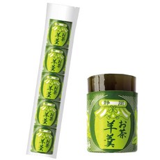 일본 전통 양갱 차 고급 간식, 5개입