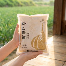 국내산 다진마늘, 3개, 1kg