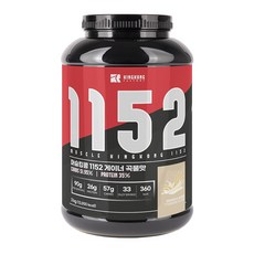 머슬킹콩 1152 게이너 곡물맛 3kg, 1개