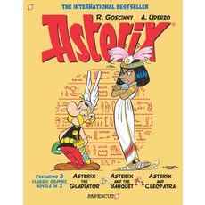 Asterix Omnibus #2: Collects Asterix the Gladiator Asterix and the Banquet and Asterix and Cleopatra Paperback, Papercutz