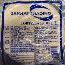 TORTILLA 밀또띠아 10인치 (밀59.2%함유) 756g(63gX12개입) 밀 대두 함유, 1개, 756g