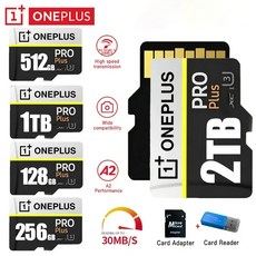 고속 SD 카드 2T 1T 512GB 256GB micro TF V30 A2, TF 카드 리더기