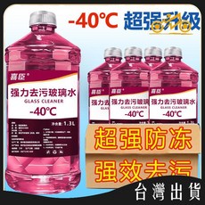 喜臣 強力去污玻璃水 -40度防凍, 1個, -15度【防凍去污】冬季不結冰✓☆,5197mL【強勢升級+強力去污】四大桶