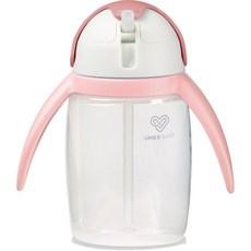 Umee- U-cool優酷 企鵝水杯配件 吸管240ml 台灣總代理公司正品, 1個, 粉色企鵝水杯360ml